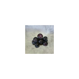 Prunes rouge issus de l'agriculture biologique