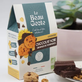 Cookies chocolat & graine de tournersol - Bio 
