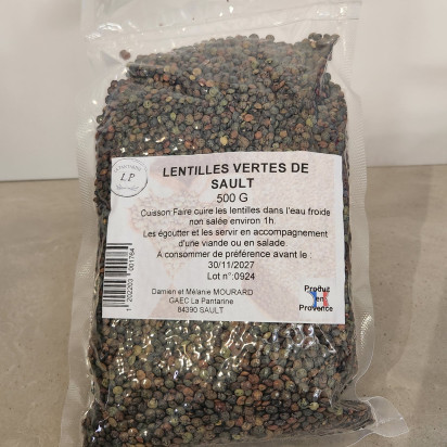 Lentille verte