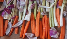 Petits légumes au four 